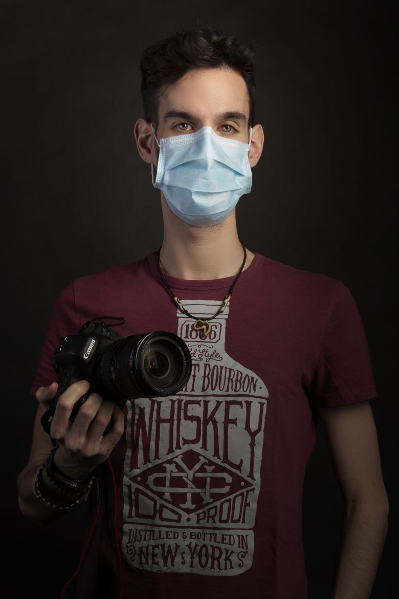 stop your camera's viewfinder fogging up due to wearning a Covid mask